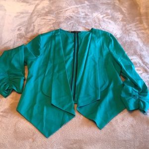 Green blazer